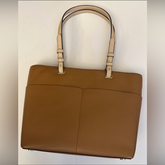 Michae Kors* Tote-Bag*Acorn*Pebble leather~Like New - Picture 3 of 10